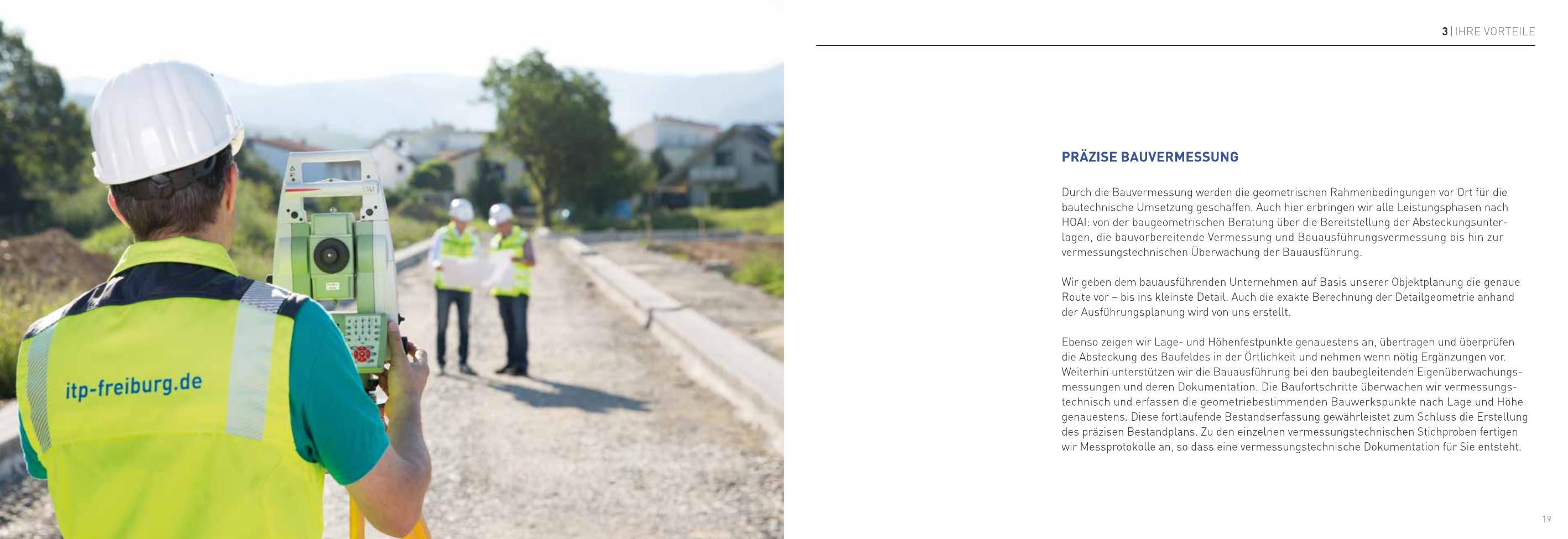 Präzise Bauvermessung