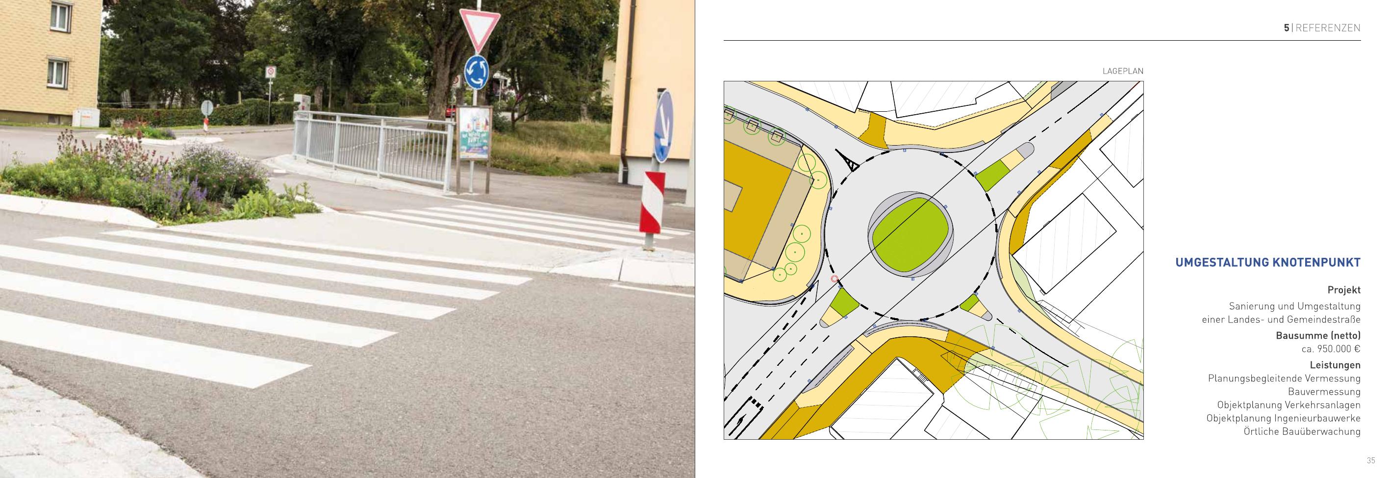 Knotenpunkt Umgestaltung