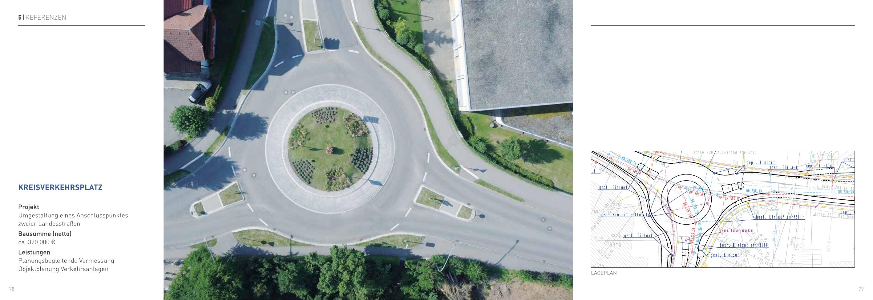 Professionelle Parkplatzanlage