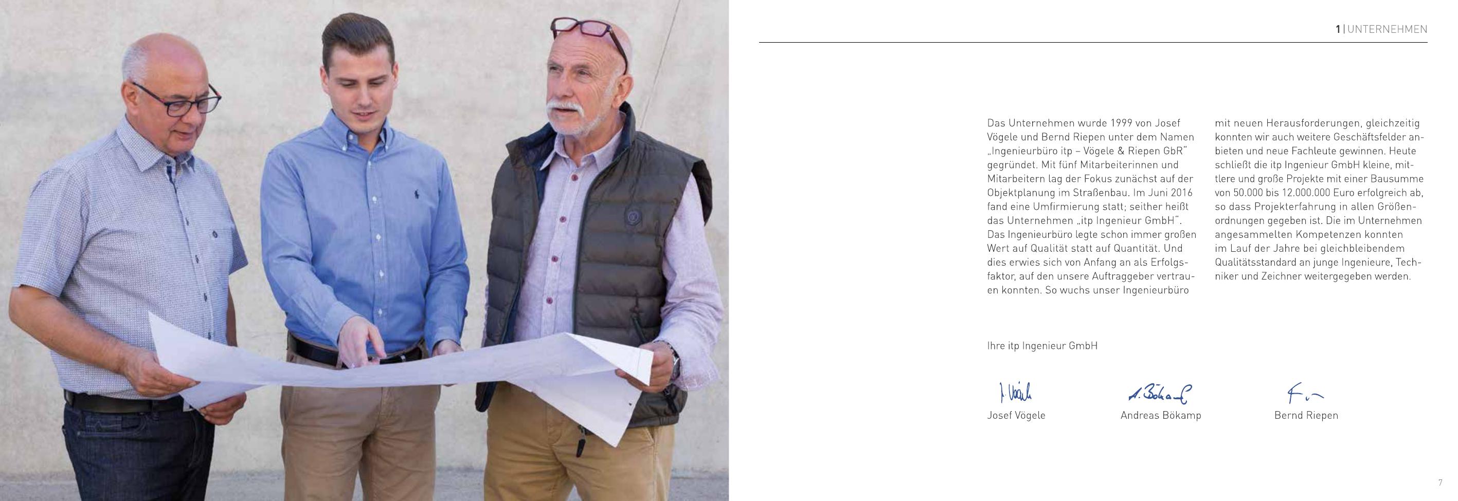 Bauvision Ingenium Team bei der Arbeit